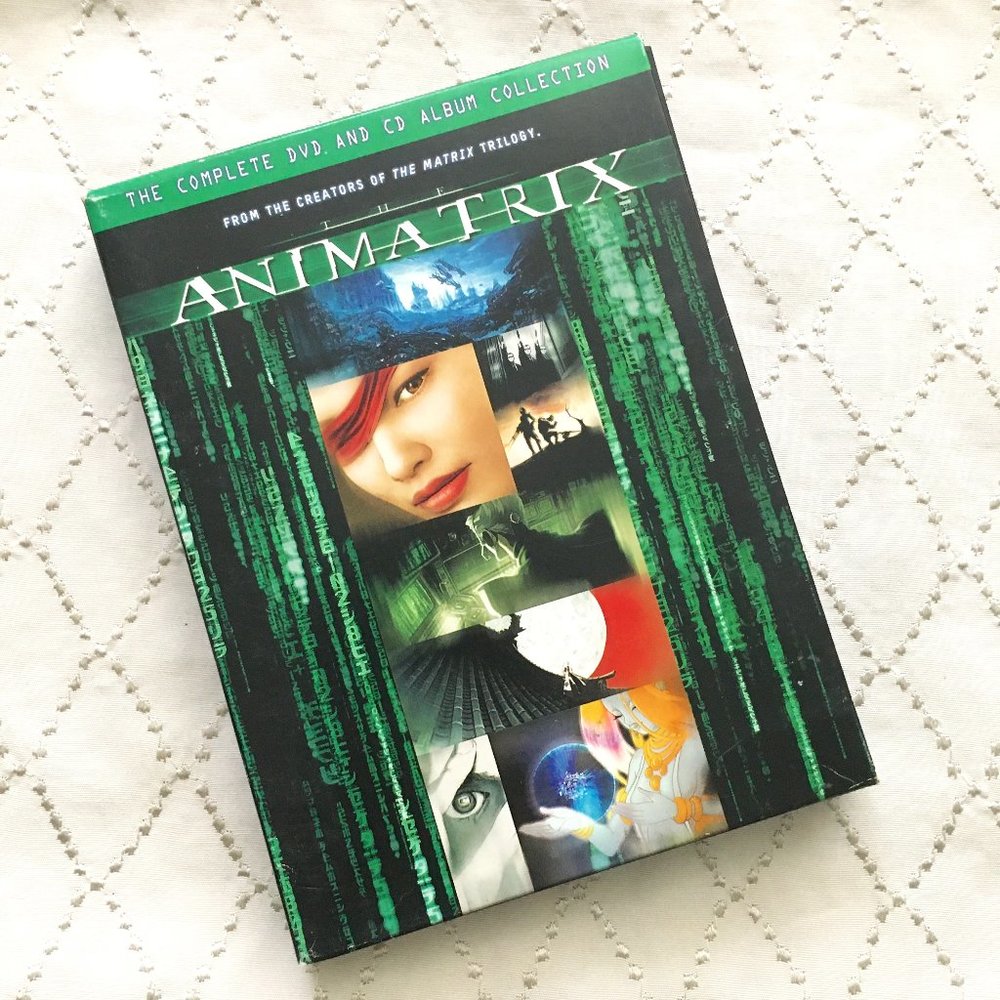 The Animatrix Gift Set DVD and CD Soundtrack Album Collection Matrix Rare